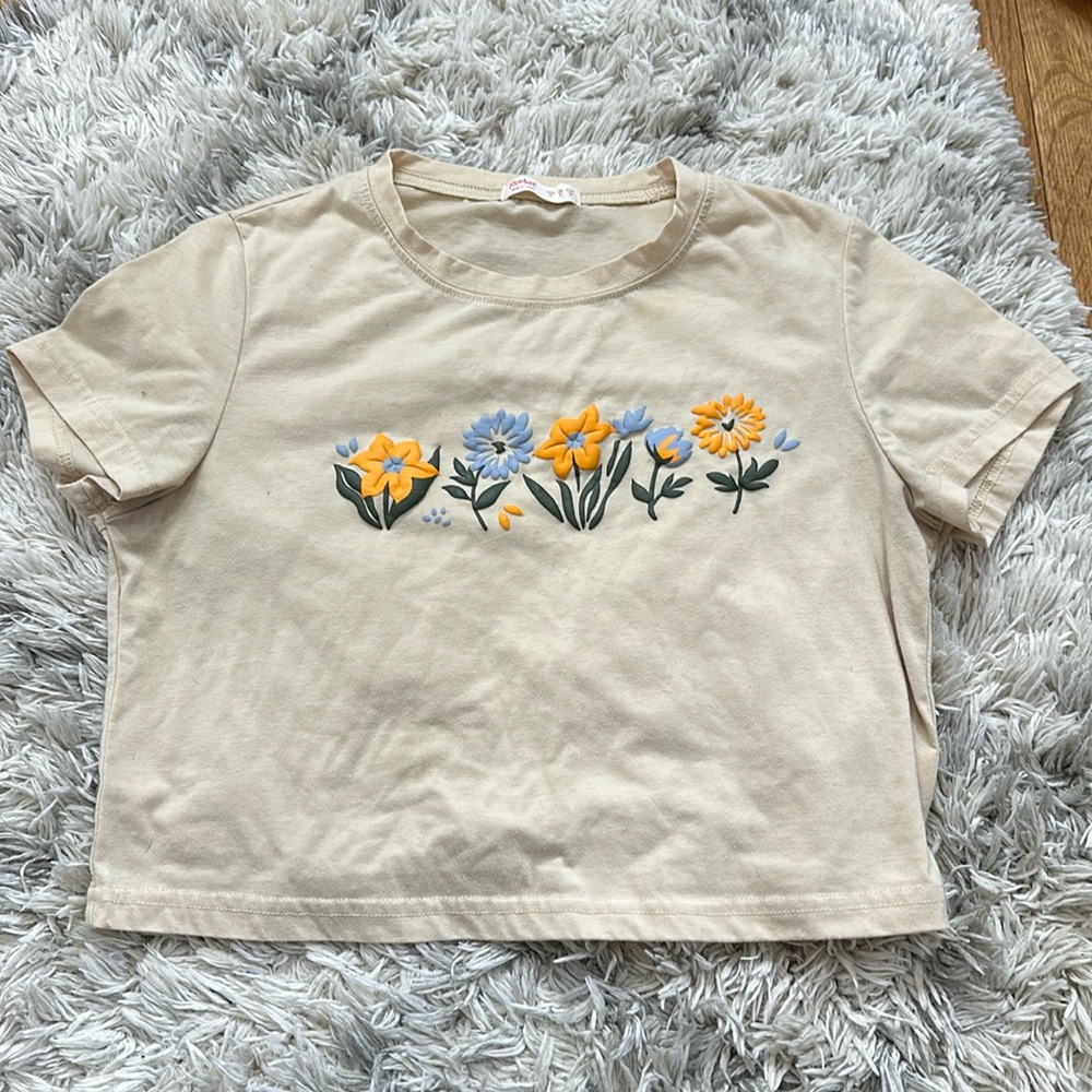 ROMWE crop shirt (M)